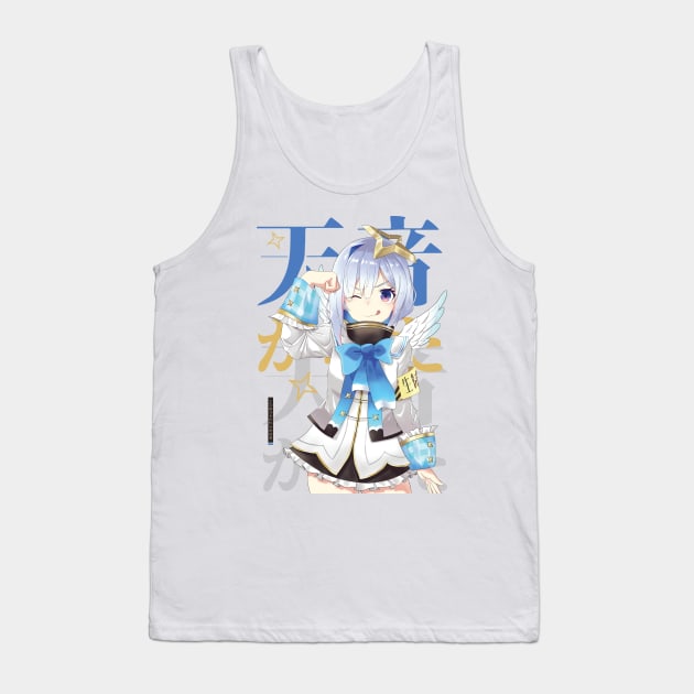 Hololive JP - Amane Kanata Tank Top by naderu